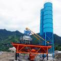 Centrale à béton portable Hzs25 avec châssis de camion